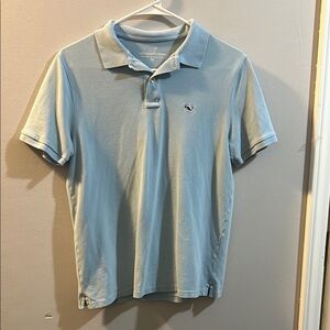 Vineyard Vines Men's Light Blue Polo Shirt
